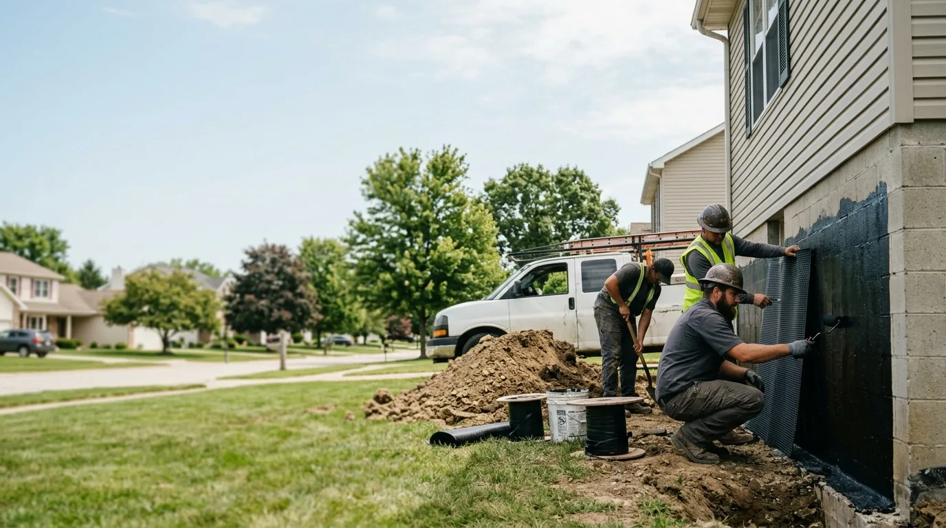 Basement Waterproofing in Fredericksburg, IA near me